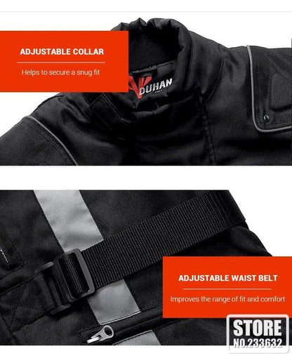 New Winter Motorcycle Jacket Warm Motorcycle Pants Wear-resistant Motorcycle Motocross Jacket Windproof Moto Protector.