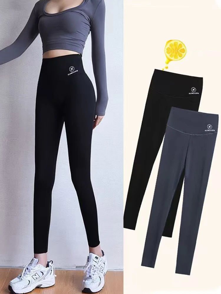 High-Waist Yoga Pants Women's Tight Leggings Elastic Running Trousers Base Layer Sports Shorts plus Size Fitness Clothing.