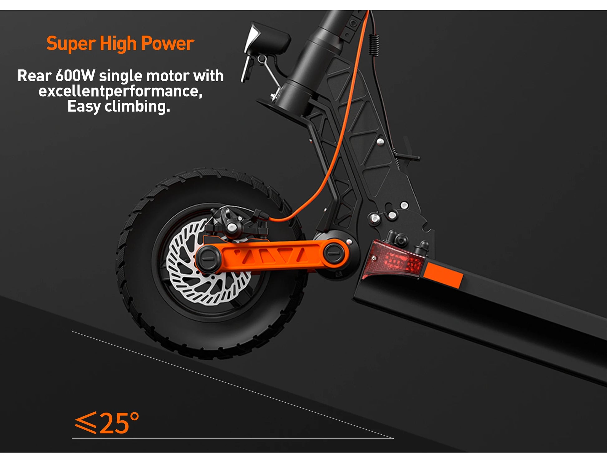 JOYOR S5-Z Electric Scooter Adults 600W Motor 48V13AH Battery City EScooter 10 Inch Off-Road Pneumatic Tires Foldable E-Scooter.