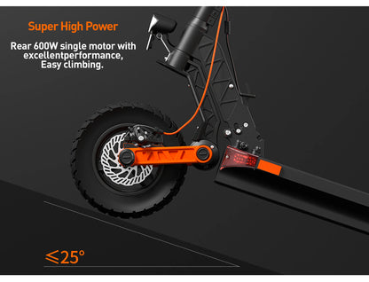 JOYOR S5-Z Electric Scooter Adults 600W Motor 48V13AH Battery City EScooter 10 Inch Off-Road Pneumatic Tires Foldable E-Scooter.