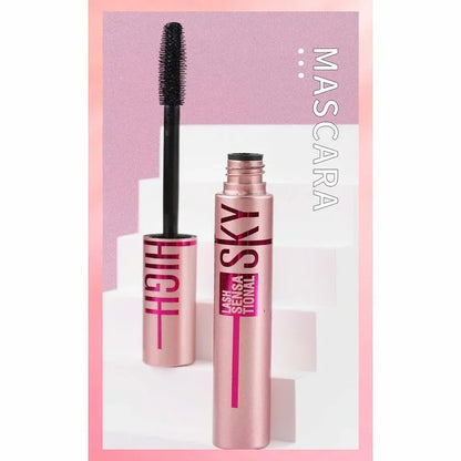 Pink Mascara Waterproof Long Lasting Curling False Eyelash Professional Volume Natural Eyelash Makeup Tools  Lashes Brush.
