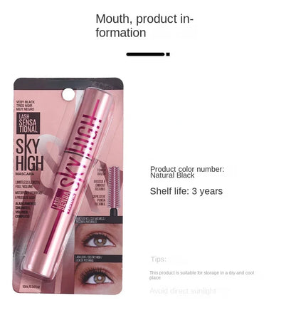 Eyelashes Lengthening Mascara Long Lasting Waterproof Women Korean Silky Lash Black Eyelashes Extension Makeup Beauty Cosmetic.