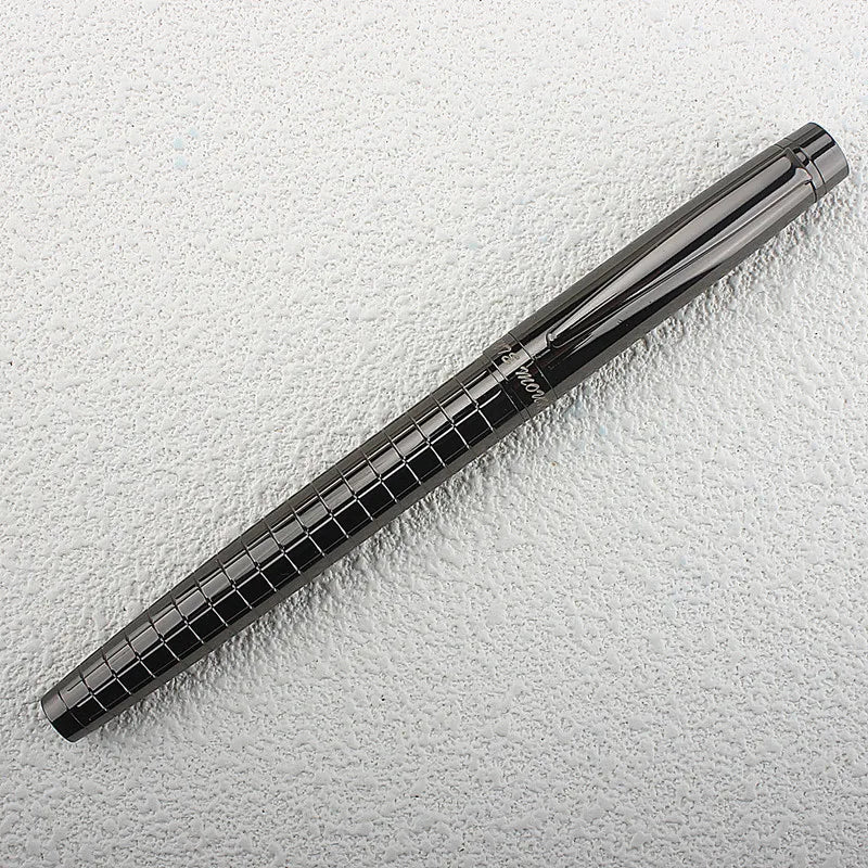 1 stücke MONTE MOUNT Kugelschreiber Retro Metall Gitter Tinte Elegantes Geschenk für Schreiben Schreibwaren Büro Schule Liefert Roller kugelschreiber.