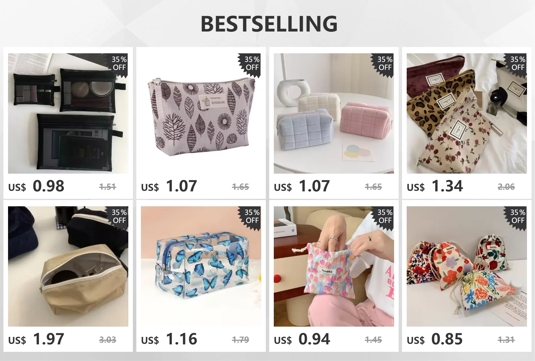 Women Mesh Cosmetic Bag Travel Storage Makeup Bag Organizer Female Make Up Pouch Portable Small Large Toiletry Beauty Case.