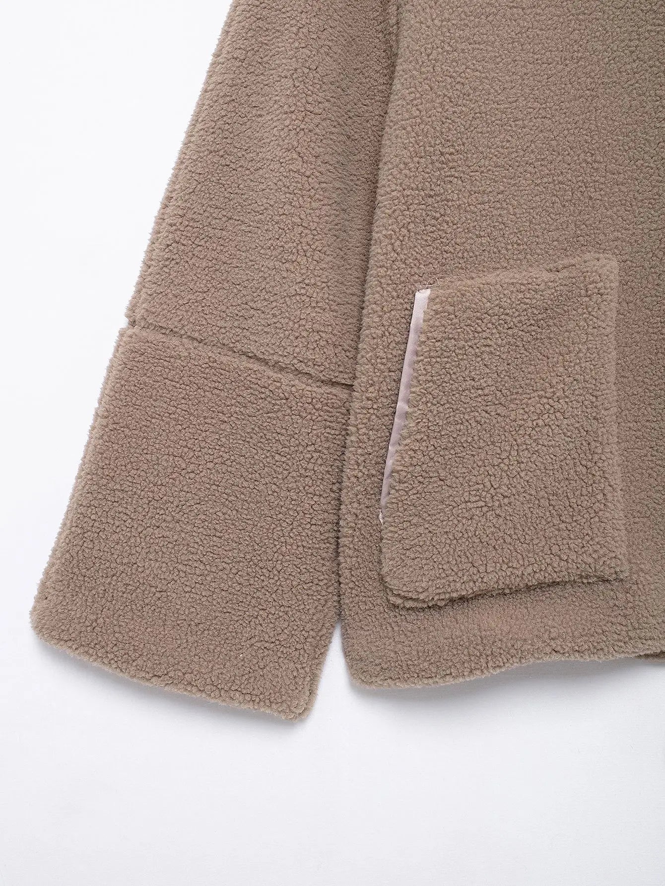 Winter Fleece frauen Mantel Zipper Stehkragen Lose Verdickt Mantel frauen Herbst Warme Neue Casual Trendy frauen Mantel