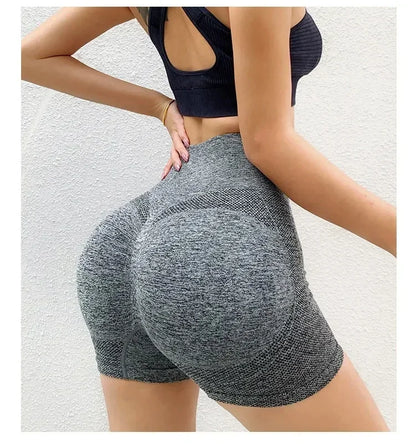 Short Gym Women‘s Gym Shorts High Elasticity Yoga Clothing Absorbent Short Sets Push Up Pants Cycling Jogging Fitness Legging.