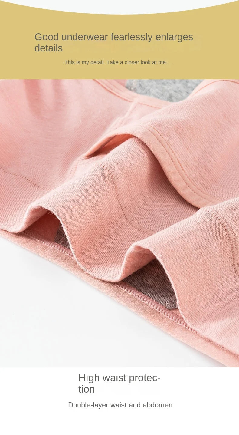 Women's Panties UnderwearLeakproofBreathable Briefs MenstrualPants PlusSizeWaterproof Mid Waist Organic Cotton Protective Briefs.