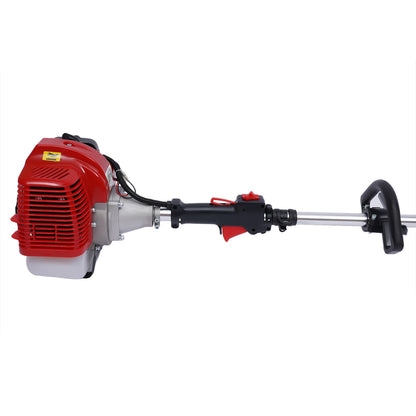 2,3 PS 52 CC Gas Power Walk Behind Sweeper, handgehaltene Schneekehrmaschine für Einfahrt, Rasen, Kunstrasen