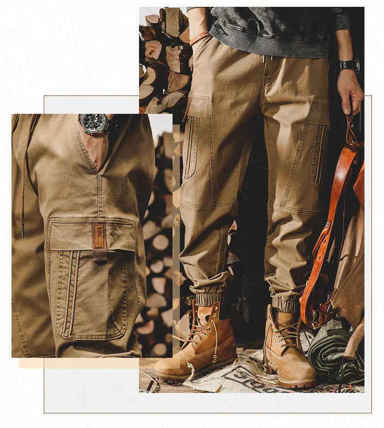 ARENS Techwear Cargo Pants Men Black Cargo Trousers Male Vintage Japanese Streetwear Hip Hop Pockets Casual Safari Style Loose.