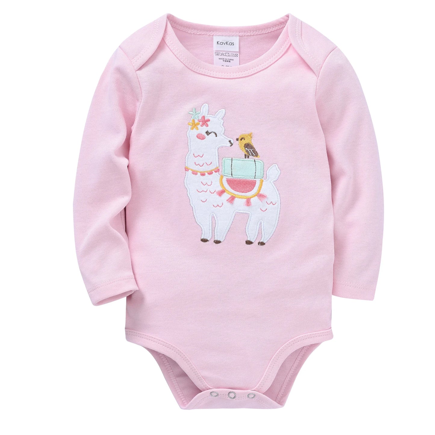 Kavkas Baby Mädchen Kleidung 100% Baumwolle Mädchen lRomper 0-12Months Neugeborenen Kostüm Cartoon Body Overall Für Bebe