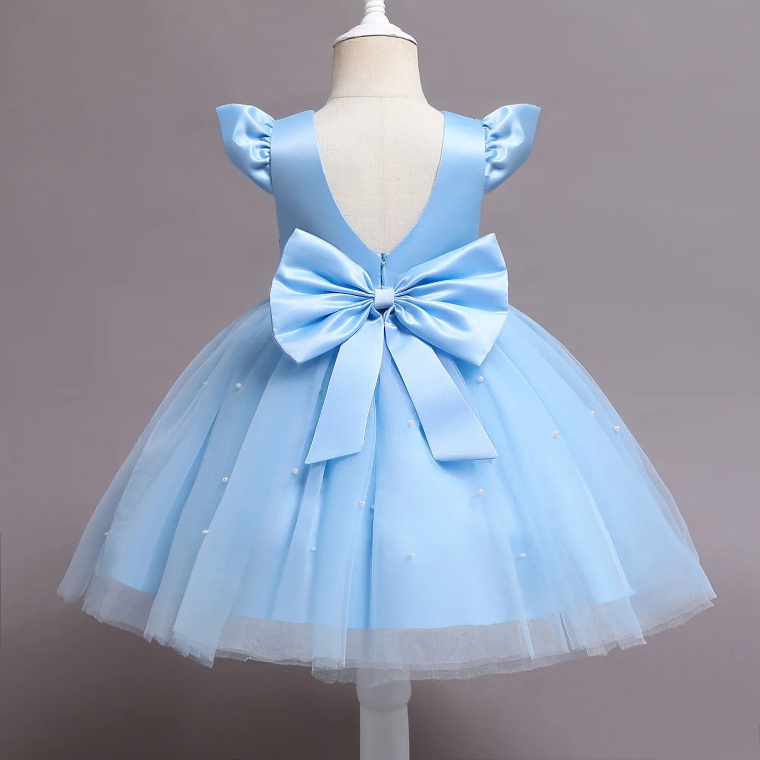 Die kleine Meerjungfrau elegante Prinzessin Spitze Kleid Kinder kleider für Mädchen Vintage Kinder Geburtstags feier Kleider Weihnachts kleidung.