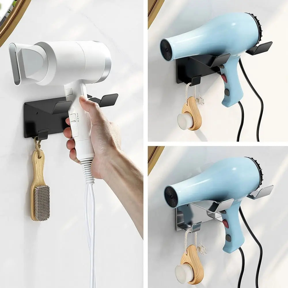 Nützliche Haartrockner halter Ständer Wand-Haartrockner Unterstützung Bad Organizer Lager regal Lager regale
