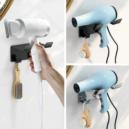 Nützliche Haartrockner halter Ständer Wand-Haartrockner Unterstützung Bad Organizer Lager regal Lager regale