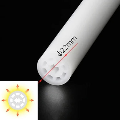 360° Glowing Round LED Neon Tube Rope Lamp Flexible Silicone Diffuser Channel WS2811 WS2812B Soft IP65 Outdoor Tape Strip Lights