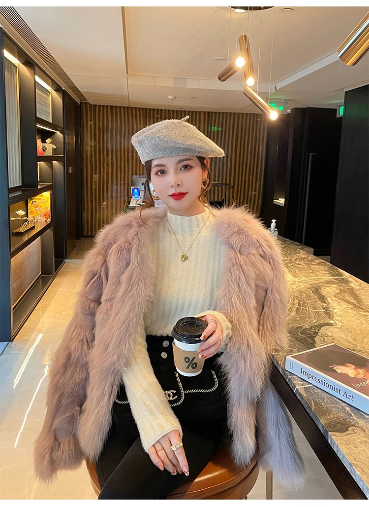 2025 gestrickte Pullover Dicke Warme Rollkragenpullover Frauen Tops Gefüttert Pullover Herbst Winter Streetwear Jersey Strickwaren Jumper.