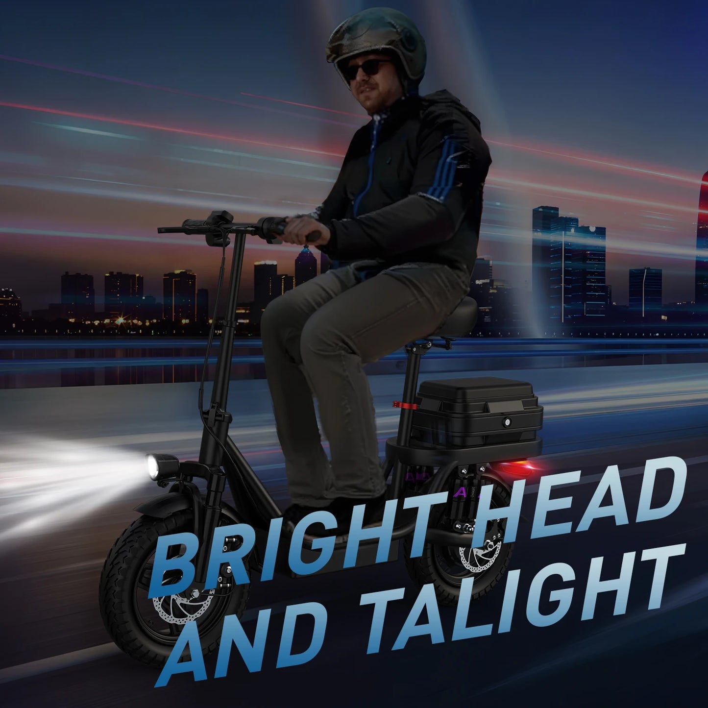 TOOFLY GQ8 Adult Electric Scooter 250W 48V15AH Foldable Electric Scooter  Inch Vacuum Tires City Commuter Electric Scooter