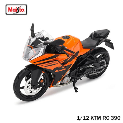Maisto 1:12 KTM series KTM RC 390 690 DUKE 1290 simulation alloy motocross authorized motorcycle model toy car Collecting gifts.