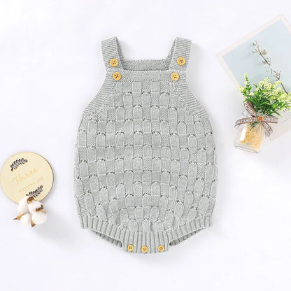 Baby Bodys Kleidung Fashion Solid Strick Neugeborenen Bebes Körper Anzüge Tops für Infant Jungen Mädchen Overalls Outfit Ein Stück Tragen