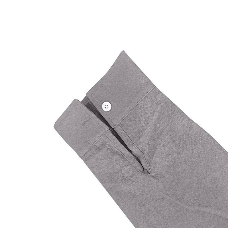 Long Sleeve Shirt Sets Mens Casual Linen 2Pcs Suit Lightweight Long Sleeve Shirt Loose Drawstring Trousers Casual Streetwear Set