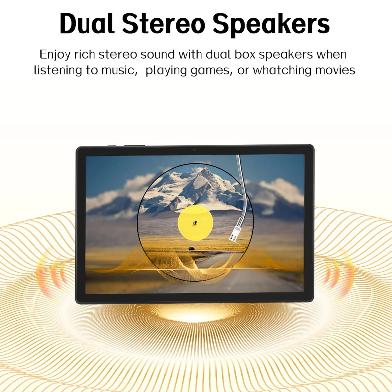 ANRY 10.95-inch HD Display Tablet Android 15 12GB RAM 128 ROM 2.4G/5G WiFi T606 Octa-Code 8000mAh Android Tablets with Case.