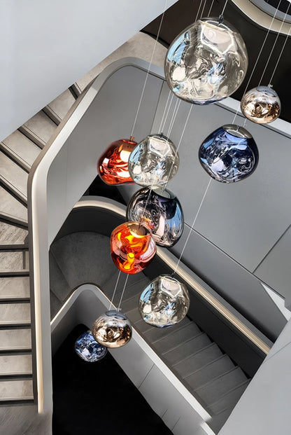 Moderne Heimdekoration, LED-Deckenleuchten für das Wohnzimmer, LED-Deckenleuchten für die Treppe, Hängelampen, Innenleuchte.