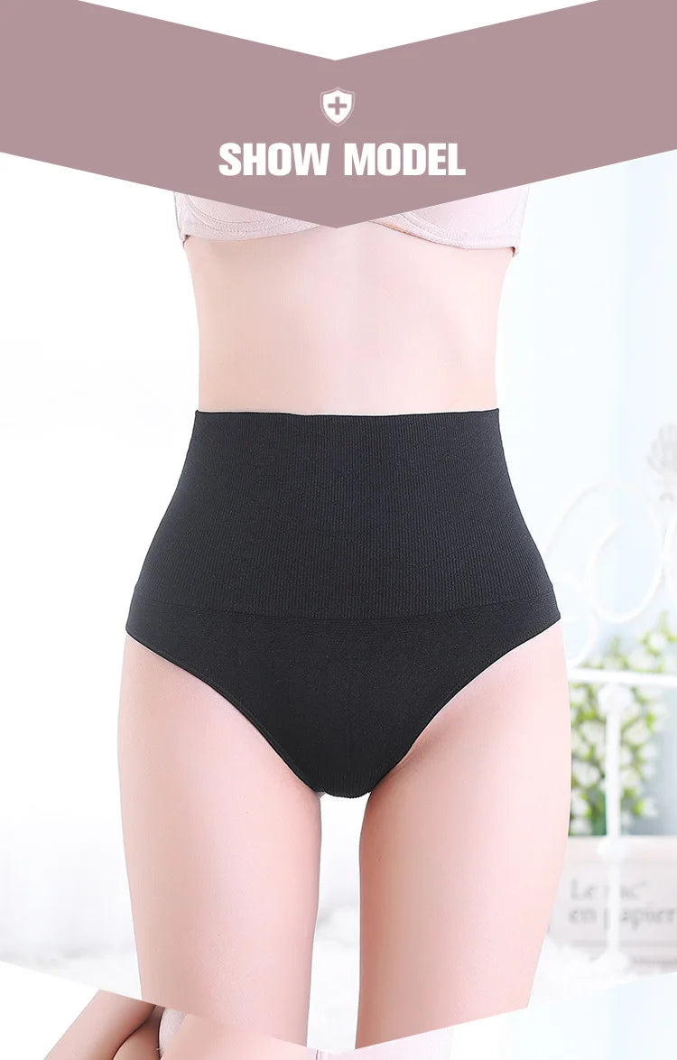 High Waist Butt Lifter Women Sexy Thong Shaper Tummy Control Panties Shaping Underwear Waist Trainer Pulling Briefs Shapewear.