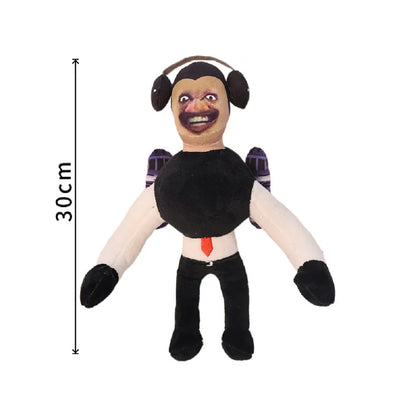 2025 new Skibidi Toilet Clockman Titan TV Man Speakerman Plush Horror Game Cartoon Stuffed Doll Kids Birthday Christmas Gifts.
