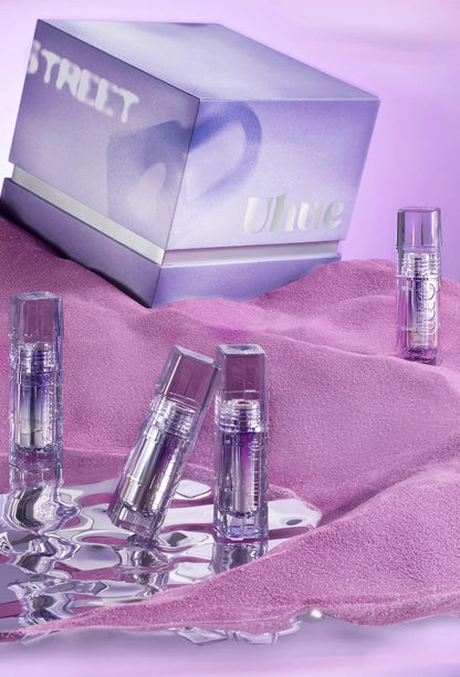 Uhue Lip Gloss Moisturizing Hydrating Glass Lip Glaze Crystal Fruit Nourishing Lipstick for Women Lipstick Makeup Cosmetics.