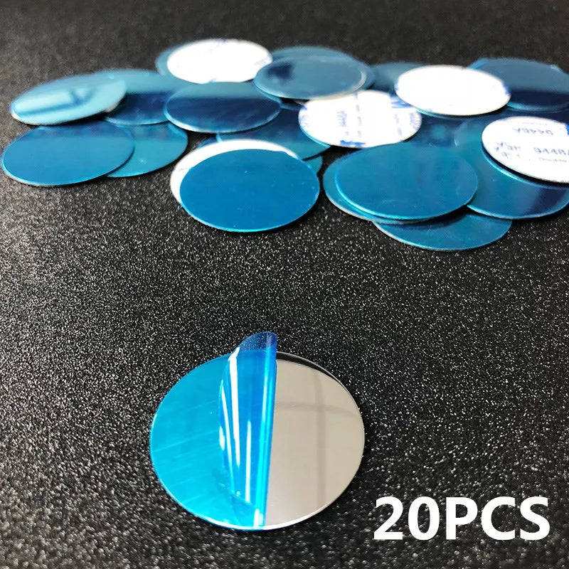 1/20Pcs Magnetic Metal Plate For Magnetic Car Phone Holder Universal Iron Sheet Sticker Stand Mobile Phone Magnet Holder Mount.