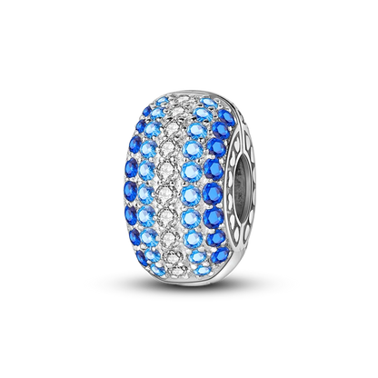 Silver Clasp 925 Sterling Silver CZ pave Clip Charms Daisy Beads Stopper Safety Chain fit Original Bangle Bracelet Jewelry Clip