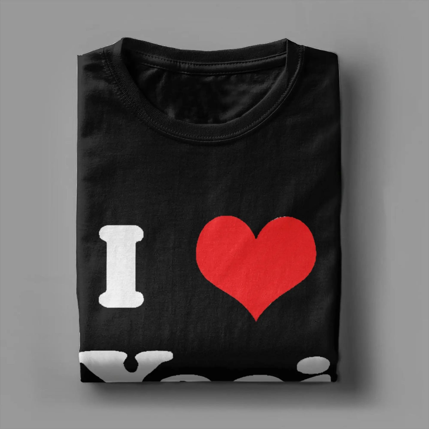 Funny I Love Yaoi T-Shirts Men O Neck Cotton T Shirt  Short Sleeve Tee Shirt Birthday Present Tops.