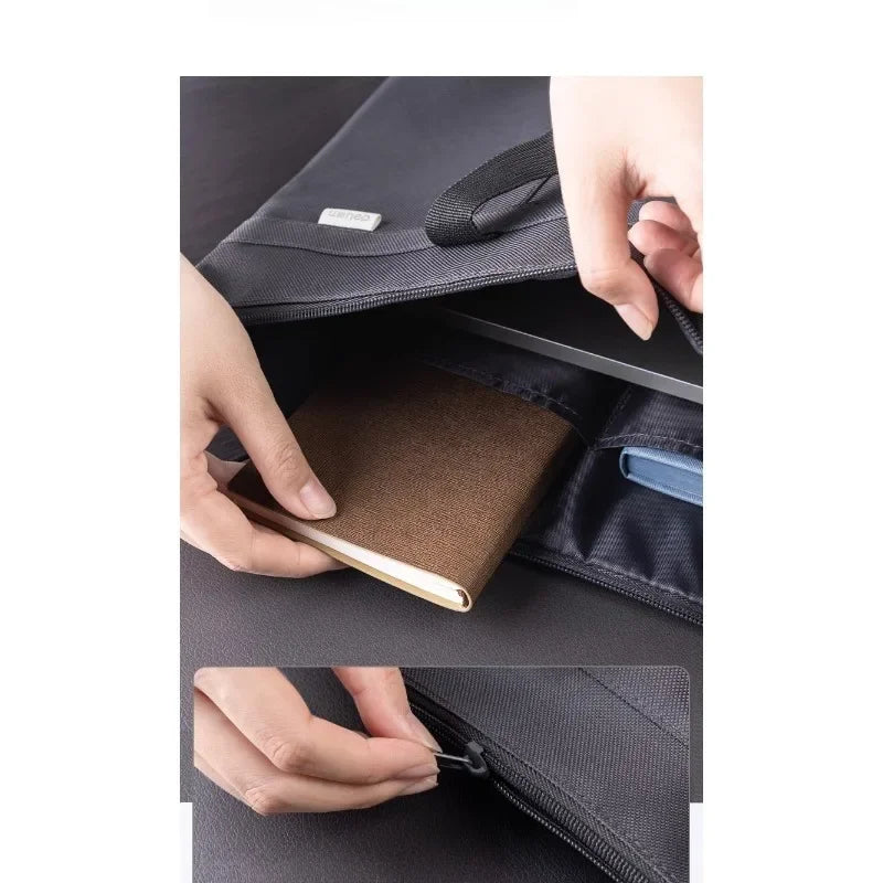 Portable document bag Oxford cloth business and leisure briefcase men and women portable document bag.