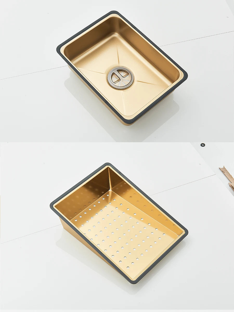 Große 304 Küchenspülen, 75 x 45 cm, Edelstahl, Küchen-Wasserfall-Waschbecken, Digitalanzeige, großes Einzelwaschbecken, Geschirrspüler-Wasserhahn