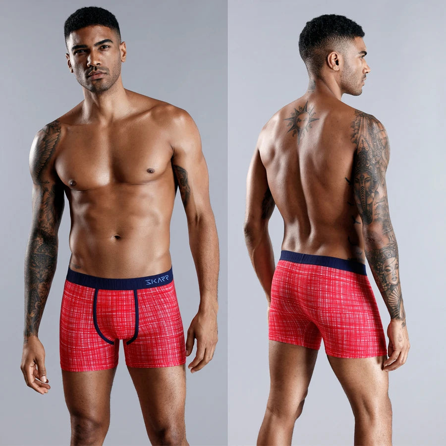 5 stücke baumwolle boxershorts männer höschen benutzerdefinierte männer unterhosen sexy herren boxer unterwäsche für mann drucken homme boxershorts calecon