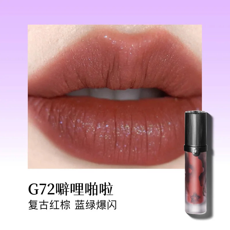 Girlcult Matte Nude Lipstick Velvet Cosmetic Long Lasting Waterproof Non-Stick Cup Lip Glaze Lip Makeup Gift for Girls and Women