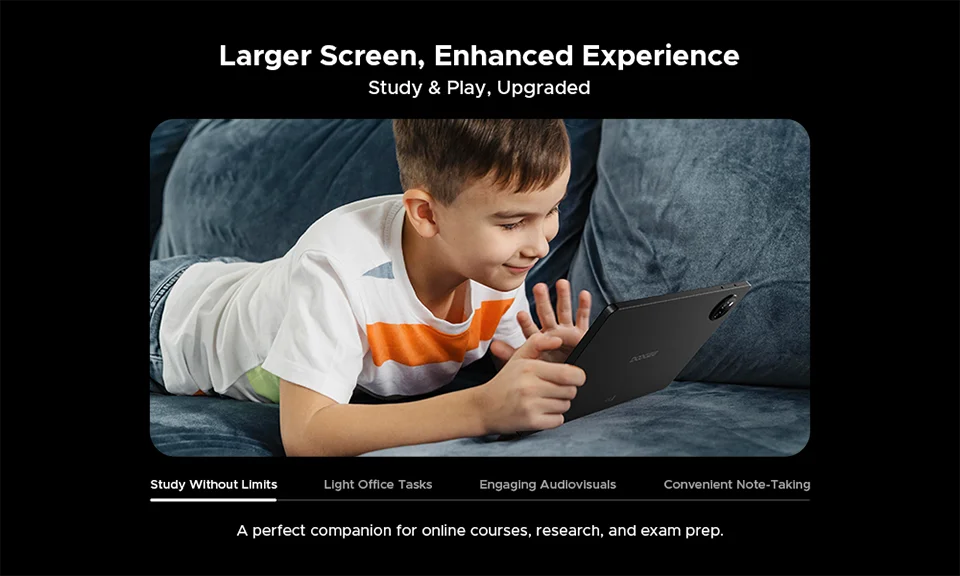 DOOGEE Tab A9+ 2 IN 1 Smart Tablet 11'' Screen Android 15 20GB RAM(4+16) 64GB ROM 8580mAh Battery Dual Speakers Widevine L1.