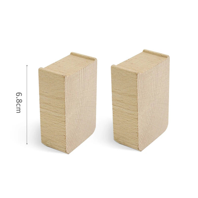 Train Tracks Wood Parts Railway Rails Racing Track Railway Bridge Fit Thomas Wooden Train Connector Children Toys Gifts For Kids