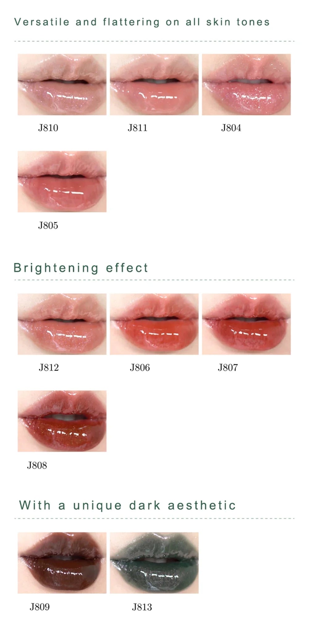 Girlcult Mirror Liquid Lipstick Water Light Long-Lasting Hydrating Shimmer Jelly Lip Tint Nude Red Lip Gloss Makeup Cosmetics.