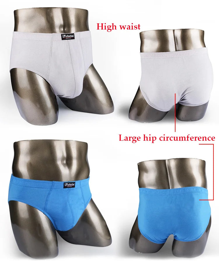 6 Stück große Slips große Unterwäsche für Männer Unterhosen Baumwolle Jungen Höschen Unterwäsche Männliche Schlüpfer XL 2XL 3XL 4XL 5XL 6XL 7XL 8XL