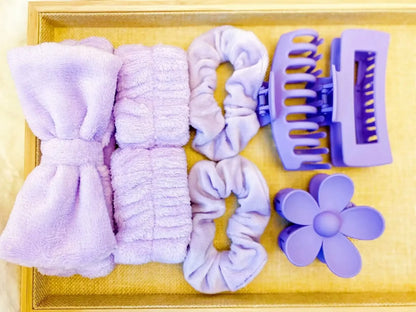 Matte Butterfly Knot Hair Ties Women's Hair Accessories Elastic Hair Bands Floral Hair Clips Autumn Winter New Style Hair Access.