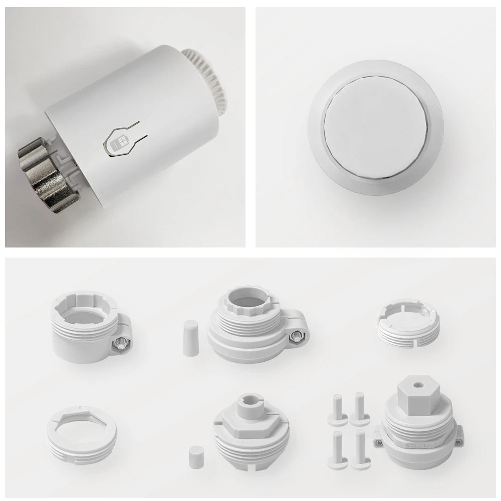 AVATTO Tuya ZigBee Thermostat Radiator Actuator Smart TRV Thermostatic Valve Temperature Controller Support Alexa Google Home.