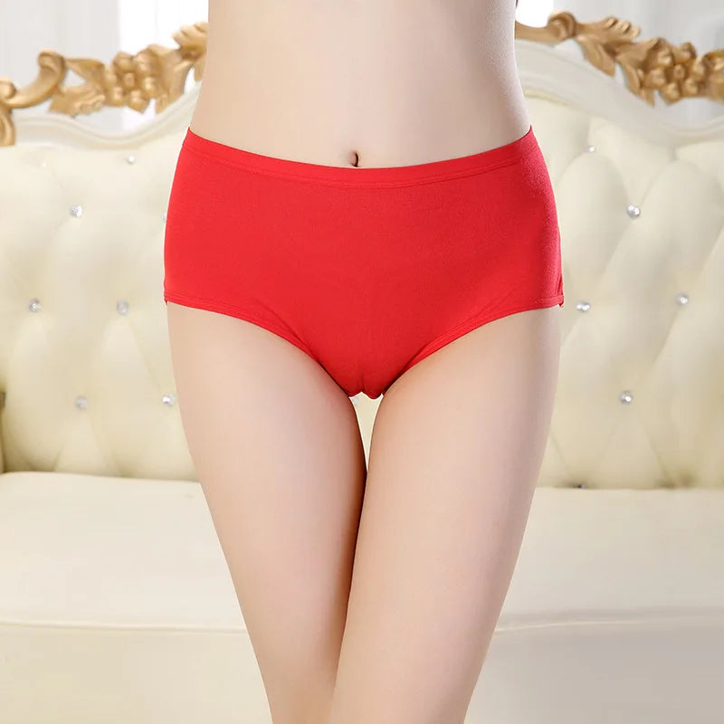 1/2 Pieces/Set Bamboo Panties Women Underwear Thin Breathable Female Big Size Briefs Brand Design Ladies Panties Intimates Panty.