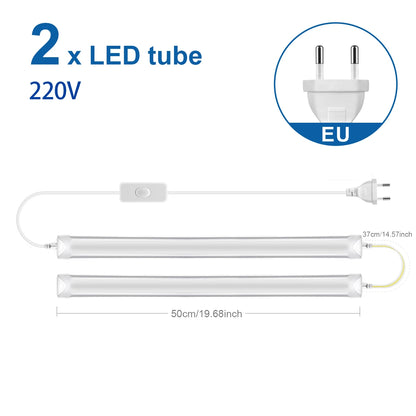 1-2PCS 25W T8 Led Tube Light,High Efficiency Saves 50% Energy Replacement for Fluorescent Tubes,Workshop Warehouse Lighting.