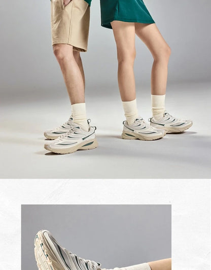 Xtep Little Basque 2 Freizeitschuhe für Herren, 20225, Sommer, Vintage, atmungsaktiv, bequem, rutschfest, langlebig 875219320017