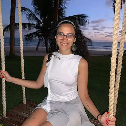 Slim Fit Basic Style Sleeveless round Neck Wrap Single Shoulder Vest Summer Waist Pleated Design Sexy Collarless Tank Top.