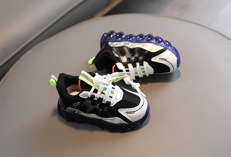 Kids Running Shoes Mesh Breathable Casual Sneakers for Children Lightweight Sport Shoes Boys Girl Non-Slip Outdoor.