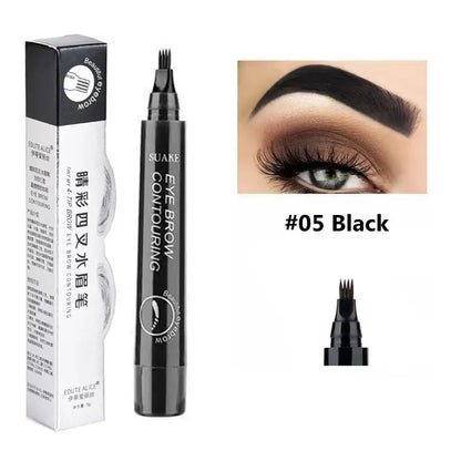 Eyebrow pencil Waterproof Permanent Long Lasting High quality professional makeup for women Cheap Cosmetics Enhancer.