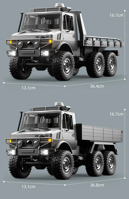 C8823 6WD RC Car 1/18 Off-road Remote Control Vehicle 2.4G High Speed Climbing Transport Rescue Crawler Model Toys for Children