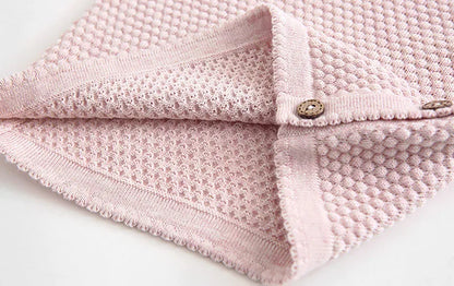 Baby Kleidung Sets Ensembles Baumwolle Frühling Neugeborenen Jungen Mädchen Kleinkind Kleidung Tops Und Hosen Gestrickte Pullover Baby Pyjamas Sets.