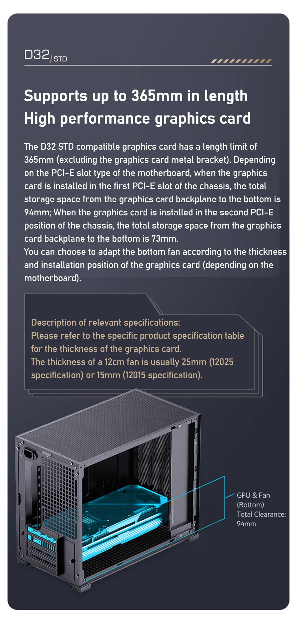 Jonsbo D32 STD/PRO Black MATX Desktop Small Case Support ATX/SFX Power Supply 240 Water Cooling Computer Office PC Case.